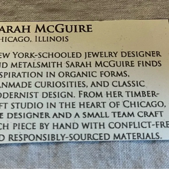 Sarah McGuire. Artic Necklace. - Picture 5 of 6